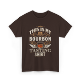 This Is My Bourbon Tasting Bourbon T-Shirt - Dark Chocolate