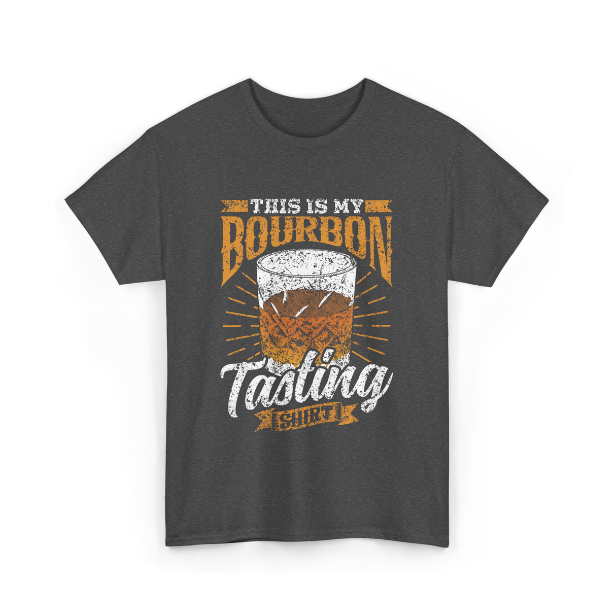 This Is My Bourbon Tasting Bourbon T-Shirt - Dark Heather