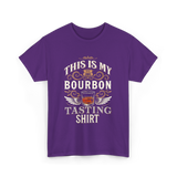 This Is My Bourbon Tasting Bourbon T-Shirt - Purple