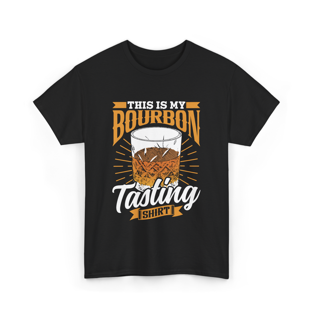 This Is My Bourbon Tasting T-Shirt - Black