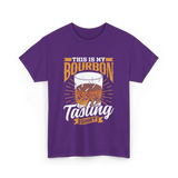 This Is My Bourbon Tasting T-Shirt - Purple