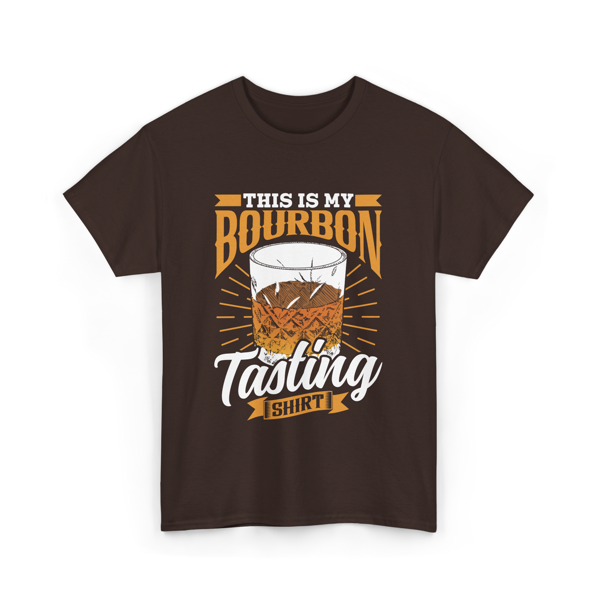 This Is My Bourbon Tasting T-Shirt - Dark Chocolate