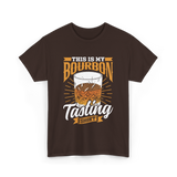 This Is My Bourbon Tasting T-Shirt - Dark Chocolate