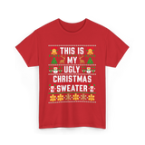 This Is My Christmas Sweater T-Shirt - Red