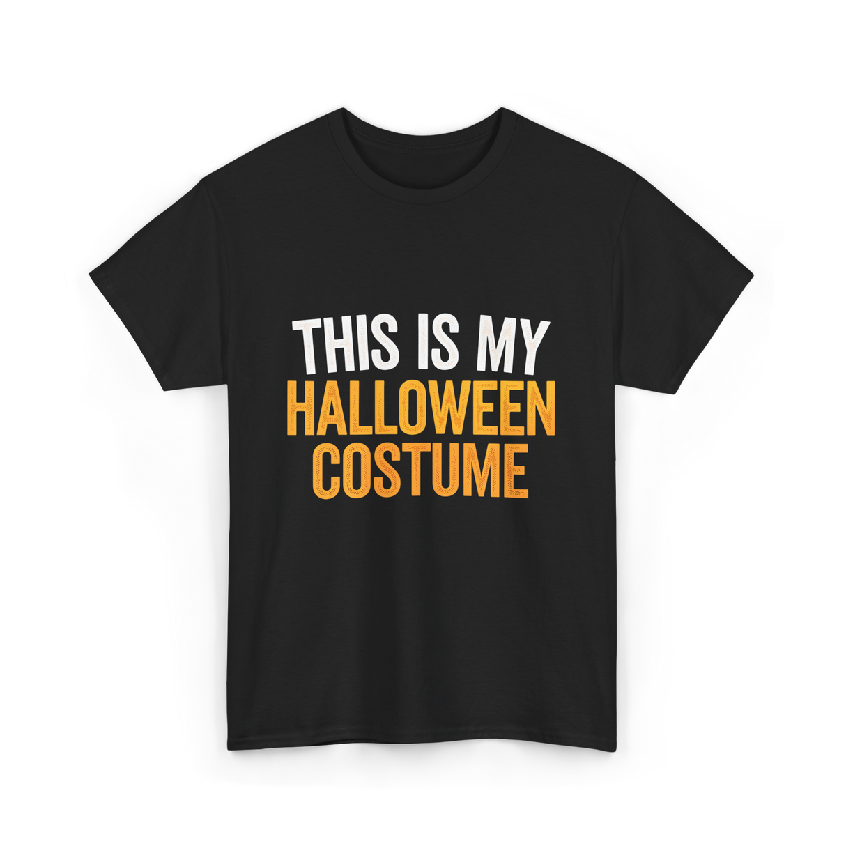 This Is My Halloween Costume Halloween T-Shirt - Black