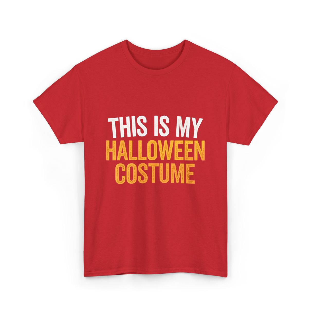 This Is My Halloween Costume Halloween T-Shirt - Red