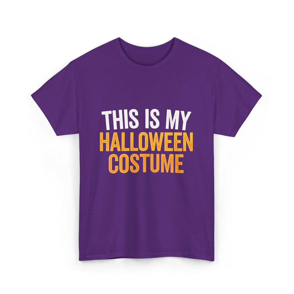 This Is My Halloween Costume Halloween T-Shirt - Purple