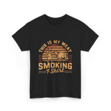 This Is My Meat Smoking BBQ T-Shirt - Black