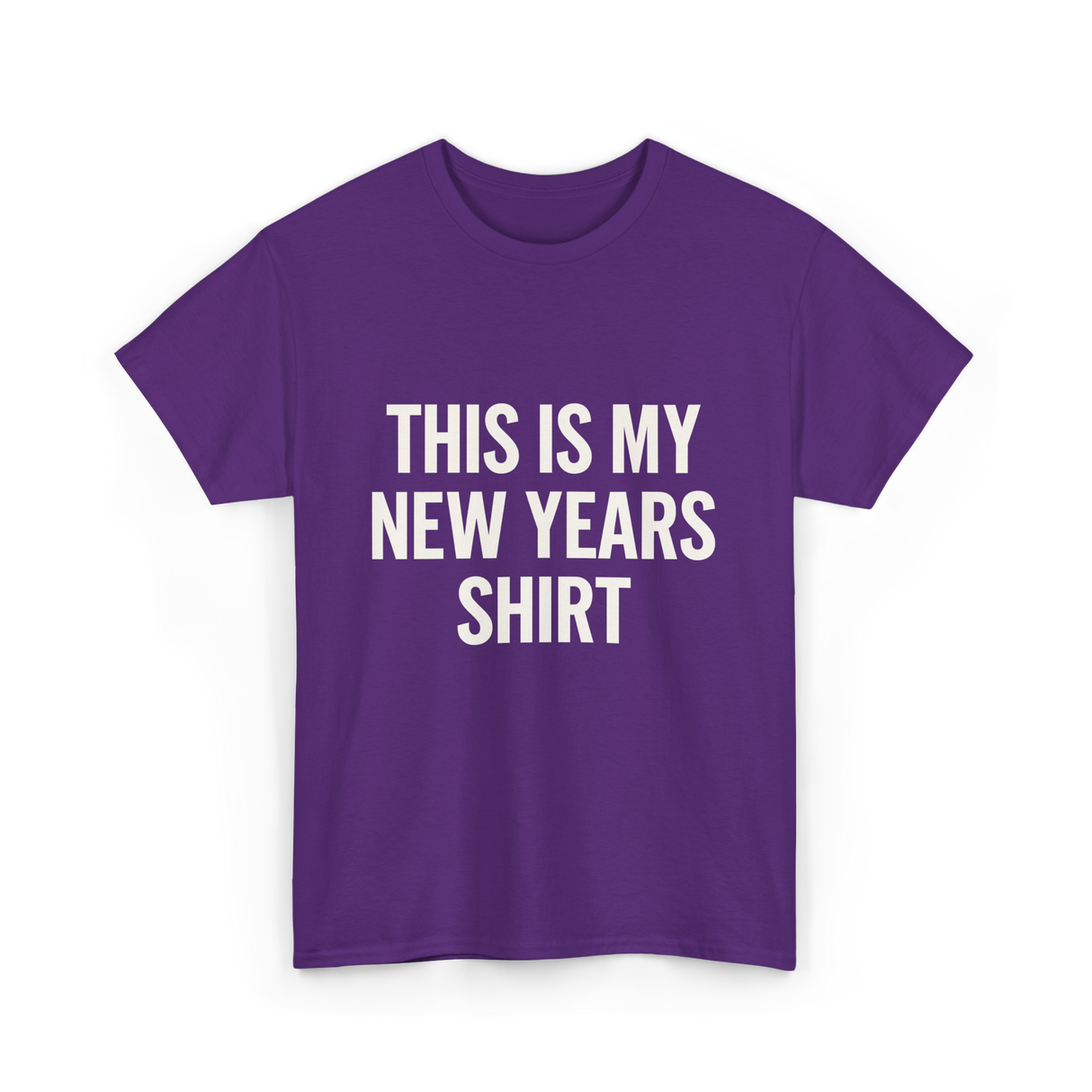 This Is My New Years Shirt New Years T-Shirt - Purple