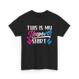 This Is My Sleepover Shirt Sleepover T-Shirt - Black