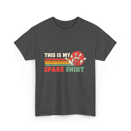 This Is My Spare Bowling Shirt T-Shirt - Dark Heather