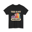 This Is My Spare Shirt Bowling T-Shirt - Black