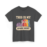 This Is My Spare Shirt Bowling T-Shirt - Dark Heather