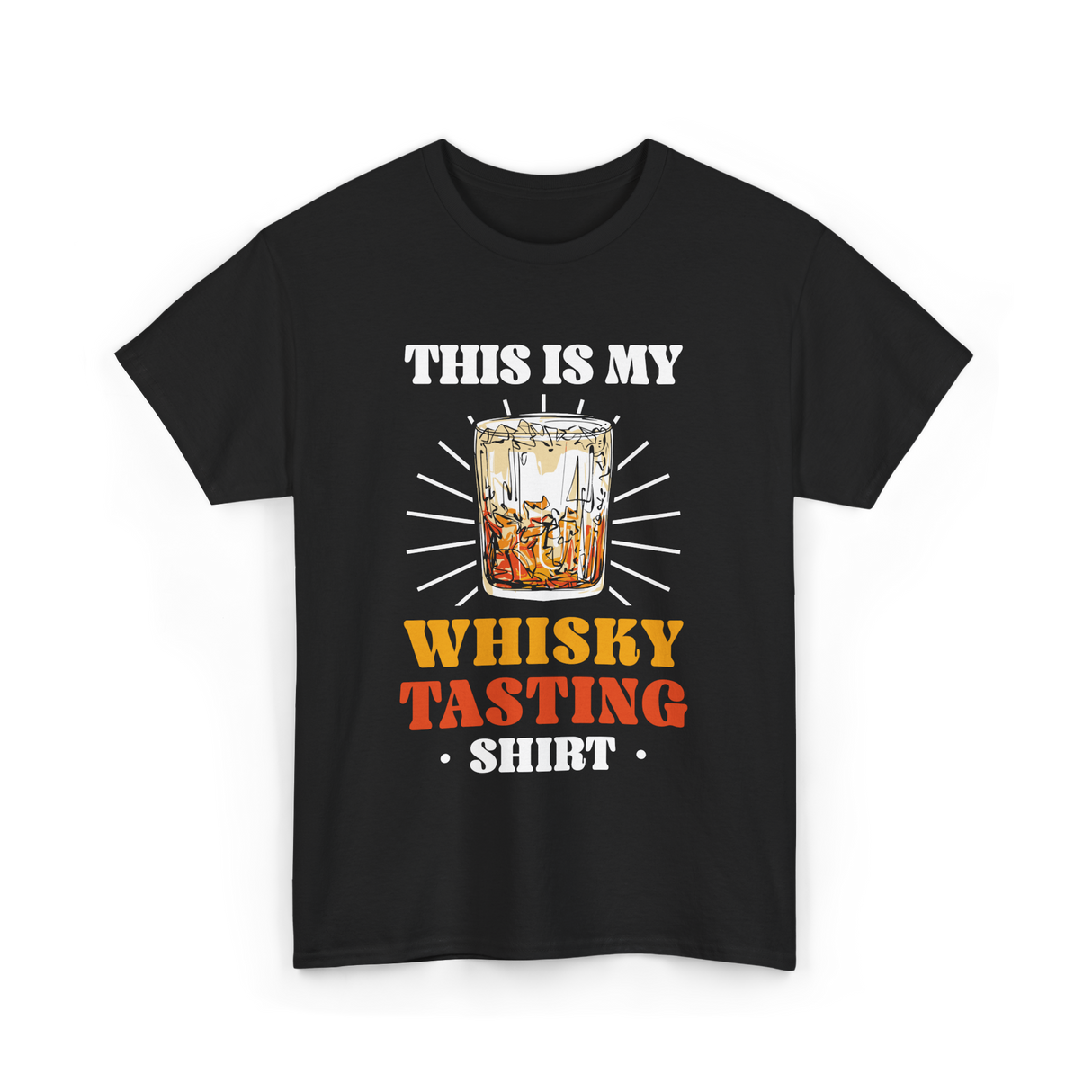 This Is My Whisky Tasting T-Shirt - Black