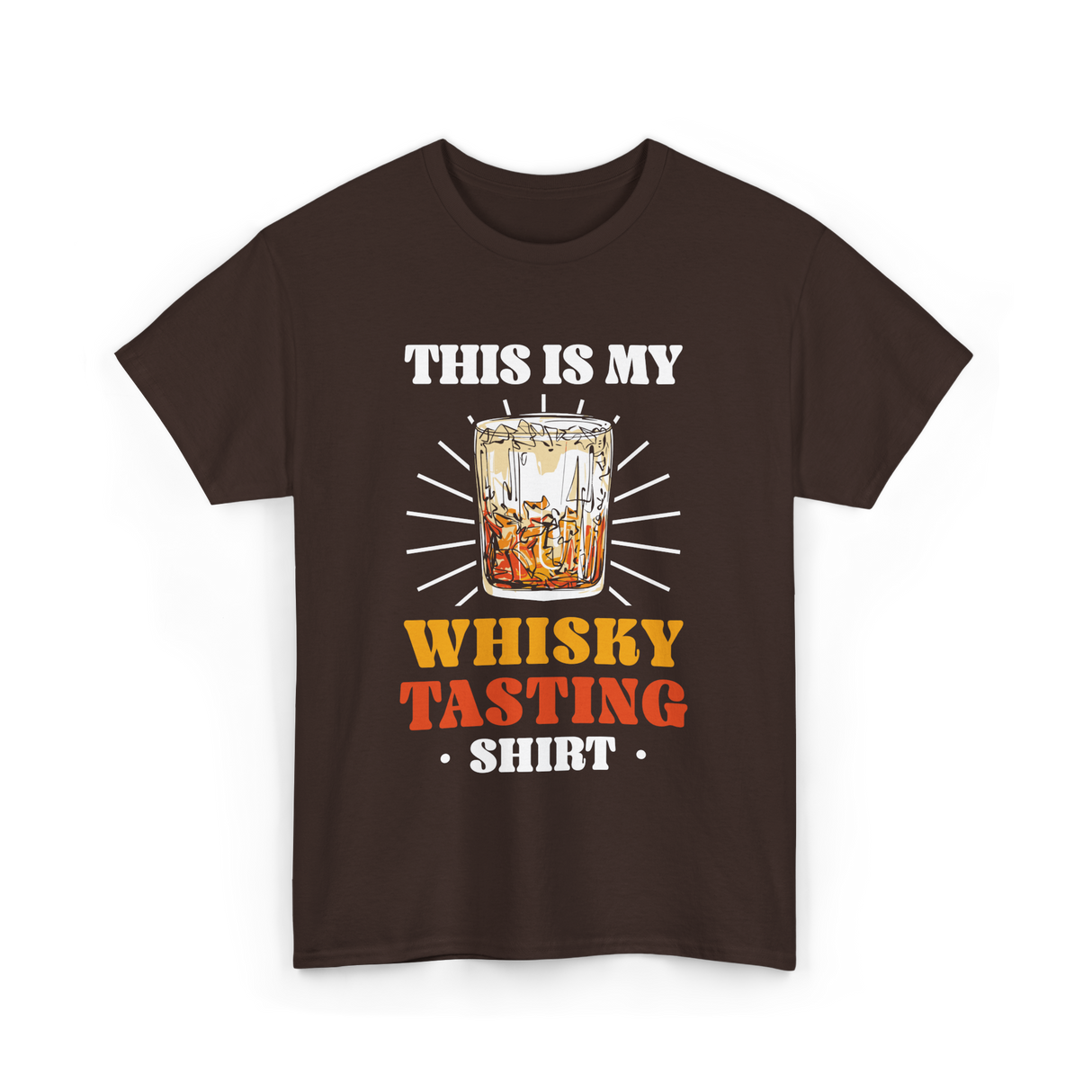 This Is My Whisky Tasting T-Shirt - Dark Chocolate