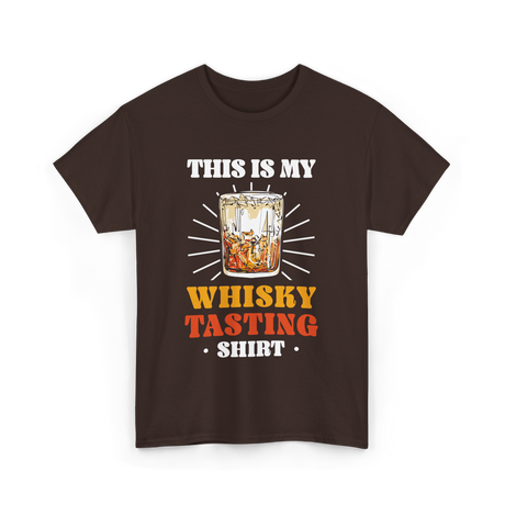 This Is My Whisky Tasting T-Shirt - Dark Chocolate