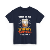 This Is My Whisky Tasting T-Shirt - Navy