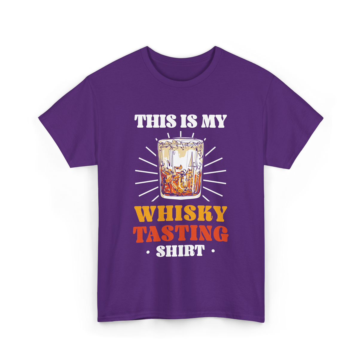 This Is My Whisky Tasting T-Shirt - Purple