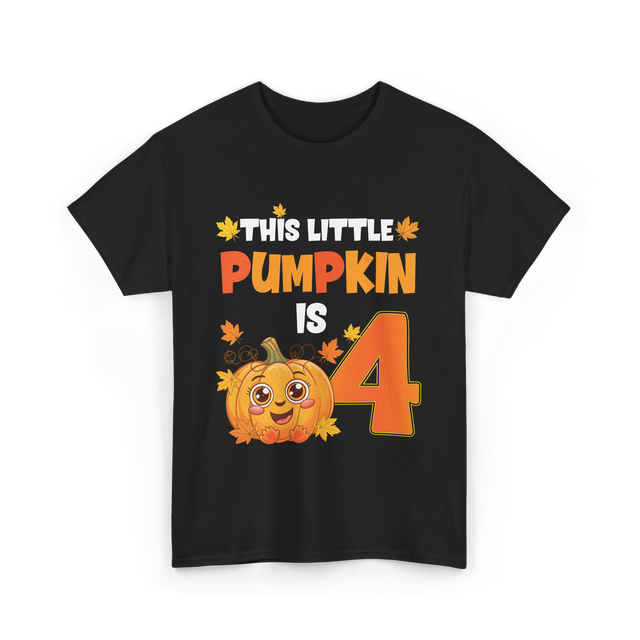 This Little Pumpkin 4 Pumpkin T-Shirt - Black