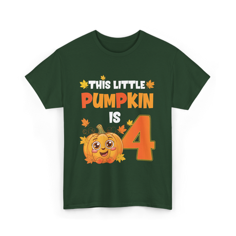 This Little Pumpkin 4 Pumpkin T-Shirt - Forest Green