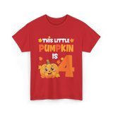 This Little Pumpkin 4 Pumpkin T-Shirt - Red