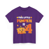 This Little Pumpkin 4 Pumpkin T-Shirt - Purple