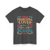 This Principal Loves School Principals T-Shirt - Dark Heather