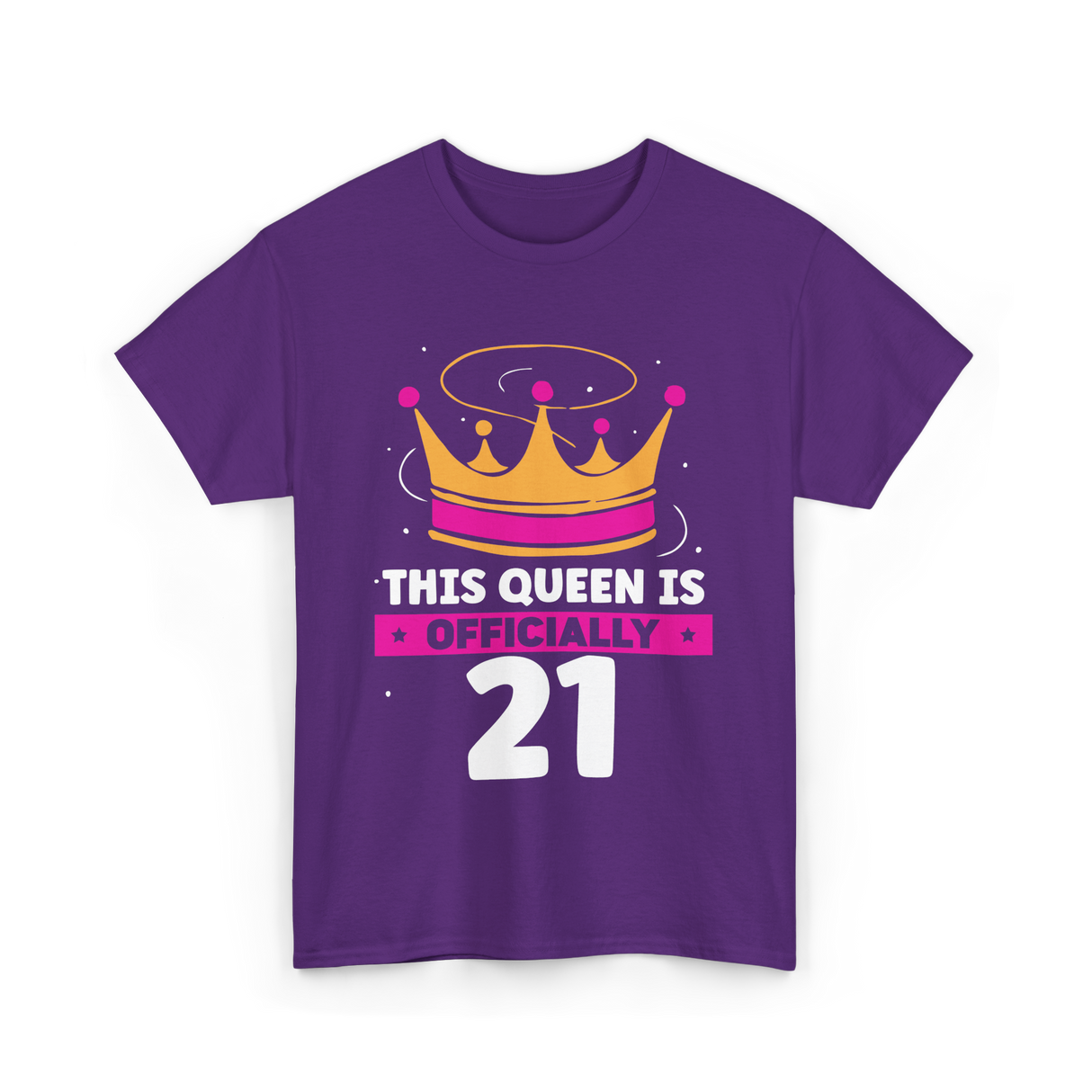 This Queen Is Birthday Celebration T-Shirt - Purple