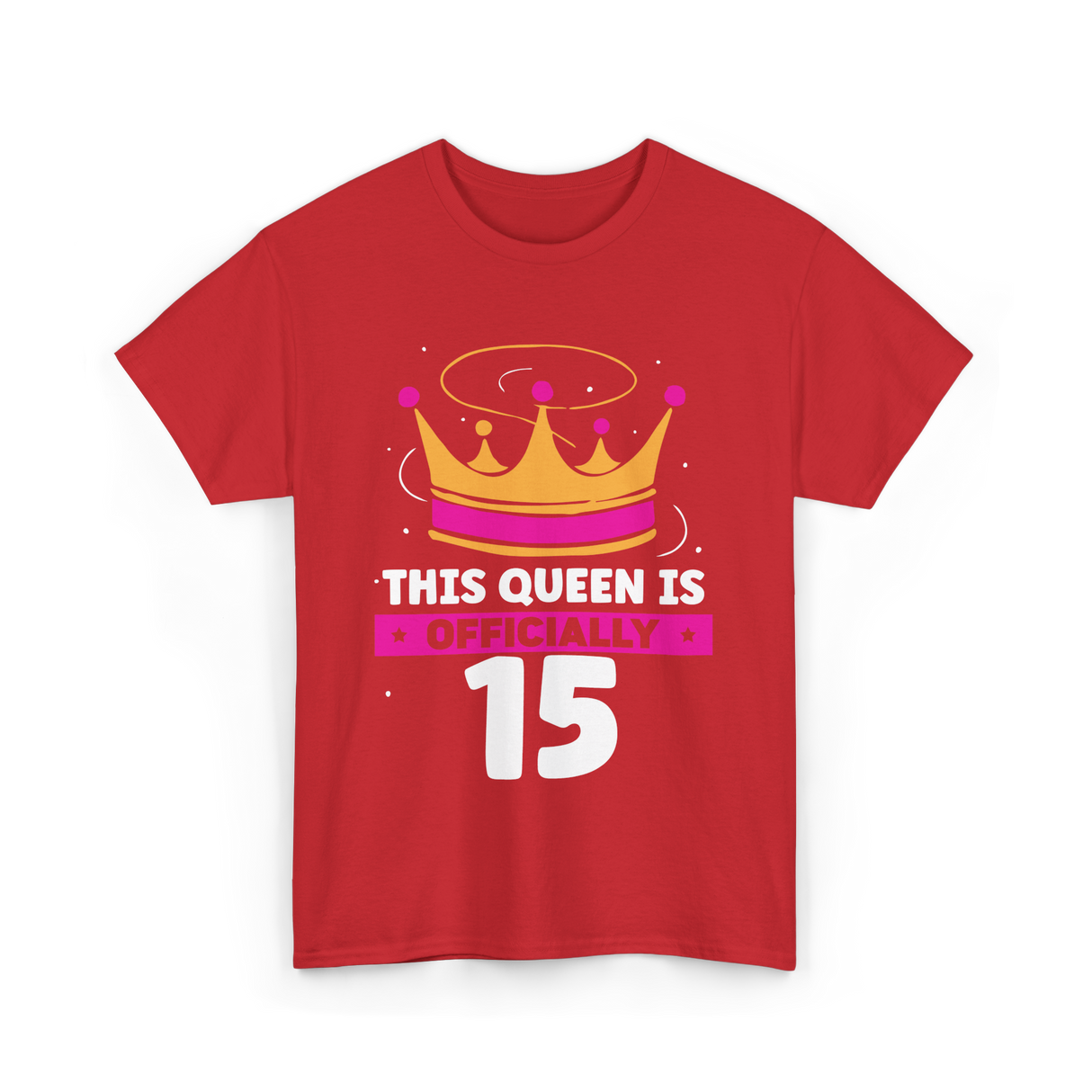 This Queen Is Birthday Celebration T-Shirt - Red