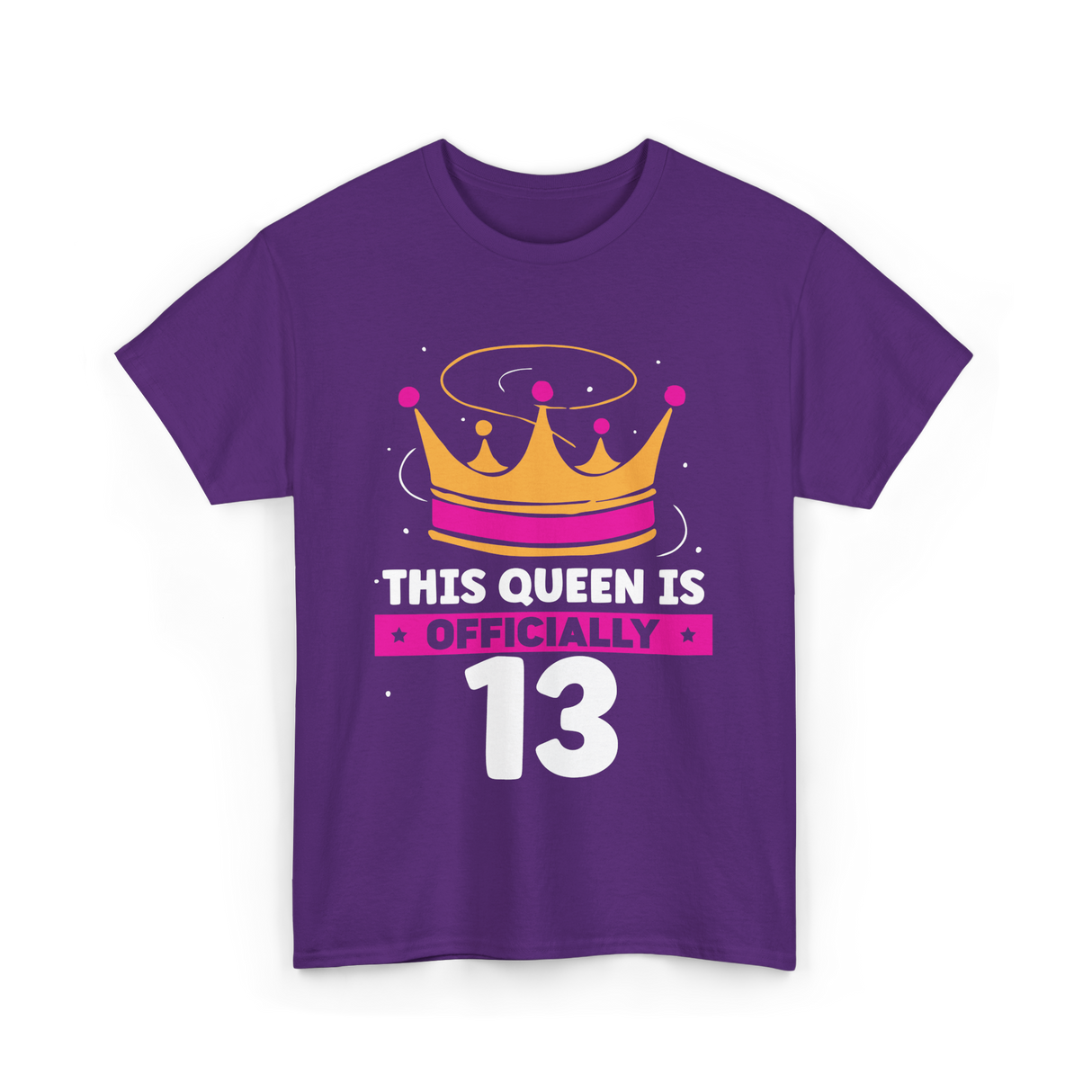 This Queen Is Birthday Princess T-Shirt - Purple