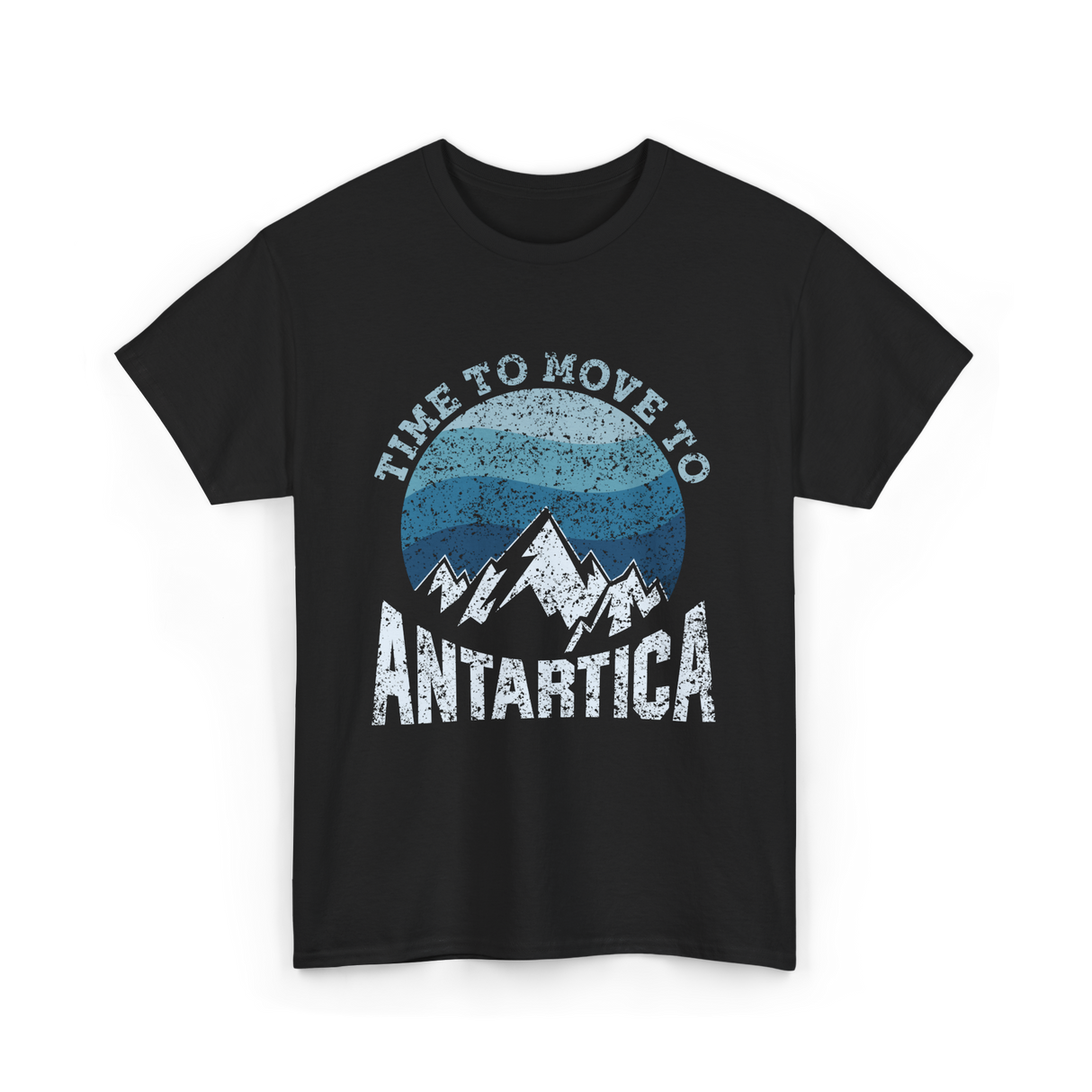 Time To Antarctica Expedition T-Shirt - Black