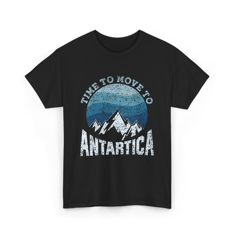 Time To Antarctica Expedition T-Shirt - Black