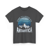 Time To Antarctica Expedition T-Shirt - Dark Heather