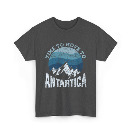 Time To Antarctica Expedition T-Shirt - Dark Heather