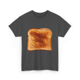 Toast Bread Design Bread T-Shirt - Dark Heather