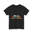 Today's Agenda RV Camping T-Shirt - Black