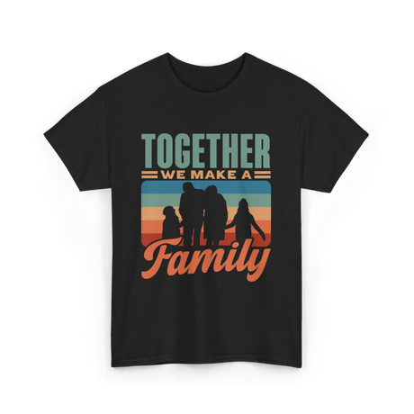 Together A Family Gathering T-Shirt - Black