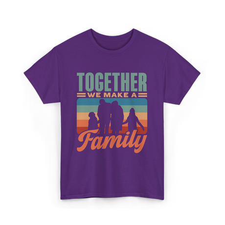 Together A Family Gathering T-Shirt - Purple