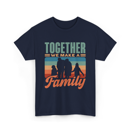 Together A Family Gathering T-Shirt - Navy