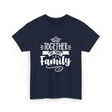 Together A Family T-Shirt - Navy