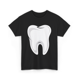 Tooth logo Dental Dentist T-Shirt - Black