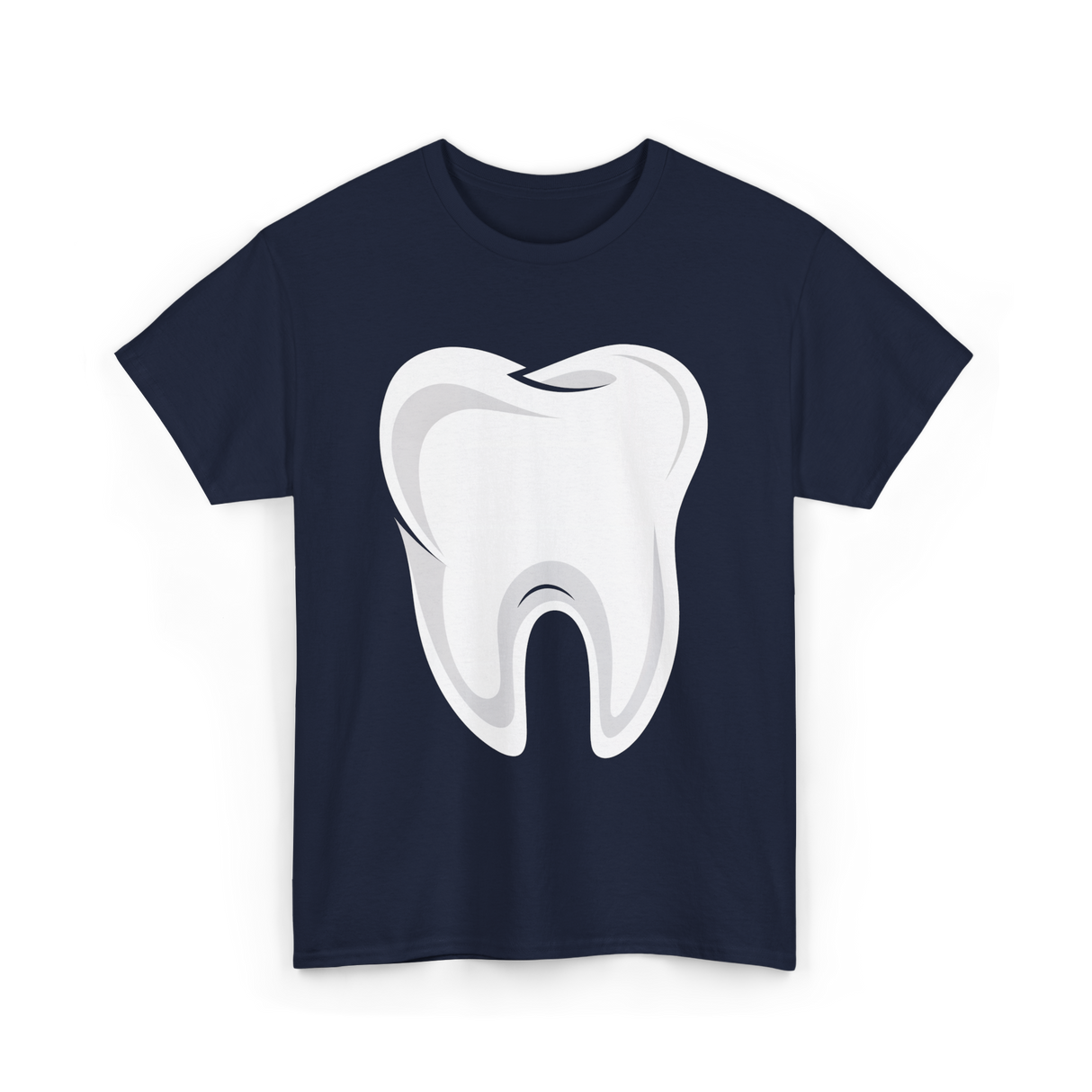 Tooth logo Dental Dentist T-Shirt - Navy