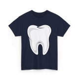 Tooth logo Dental Dentist T-Shirt - Navy