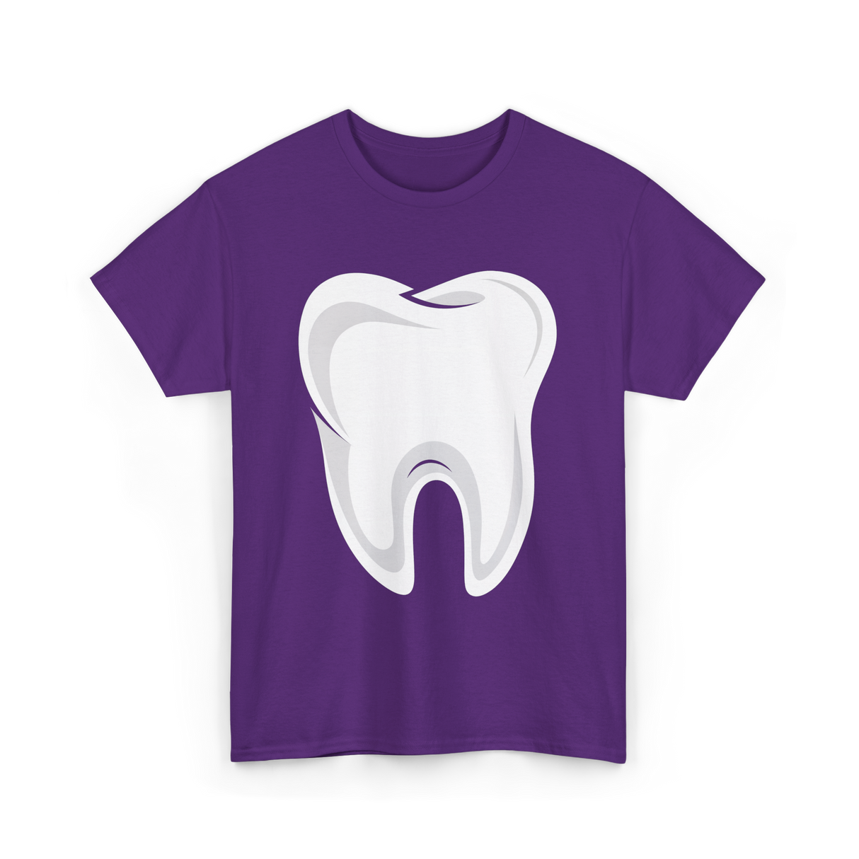 Tooth logo Dental Dentist T-Shirt - Purple