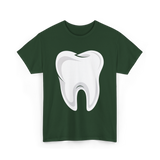 Tooth logo Dental Dentist T-Shirt - Forest Green