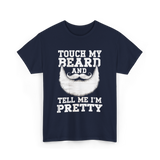 Touch My Beard T-Shirt - Navy