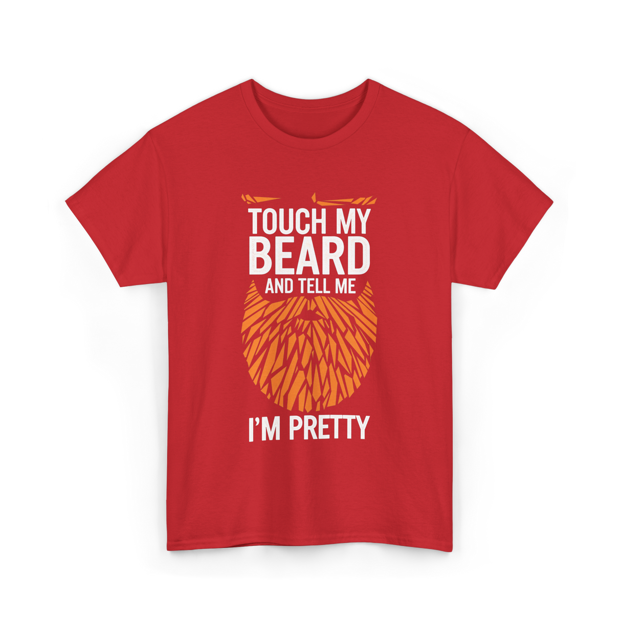 Touch My Beard T-Shirt - Red