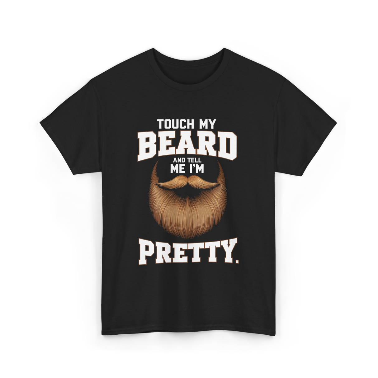 Touch My Beard T-Shirt - Black