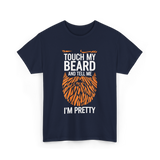 Touch My Beard T-Shirt - Navy