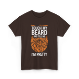 Touch My Beard T-Shirt - Dark Chocolate